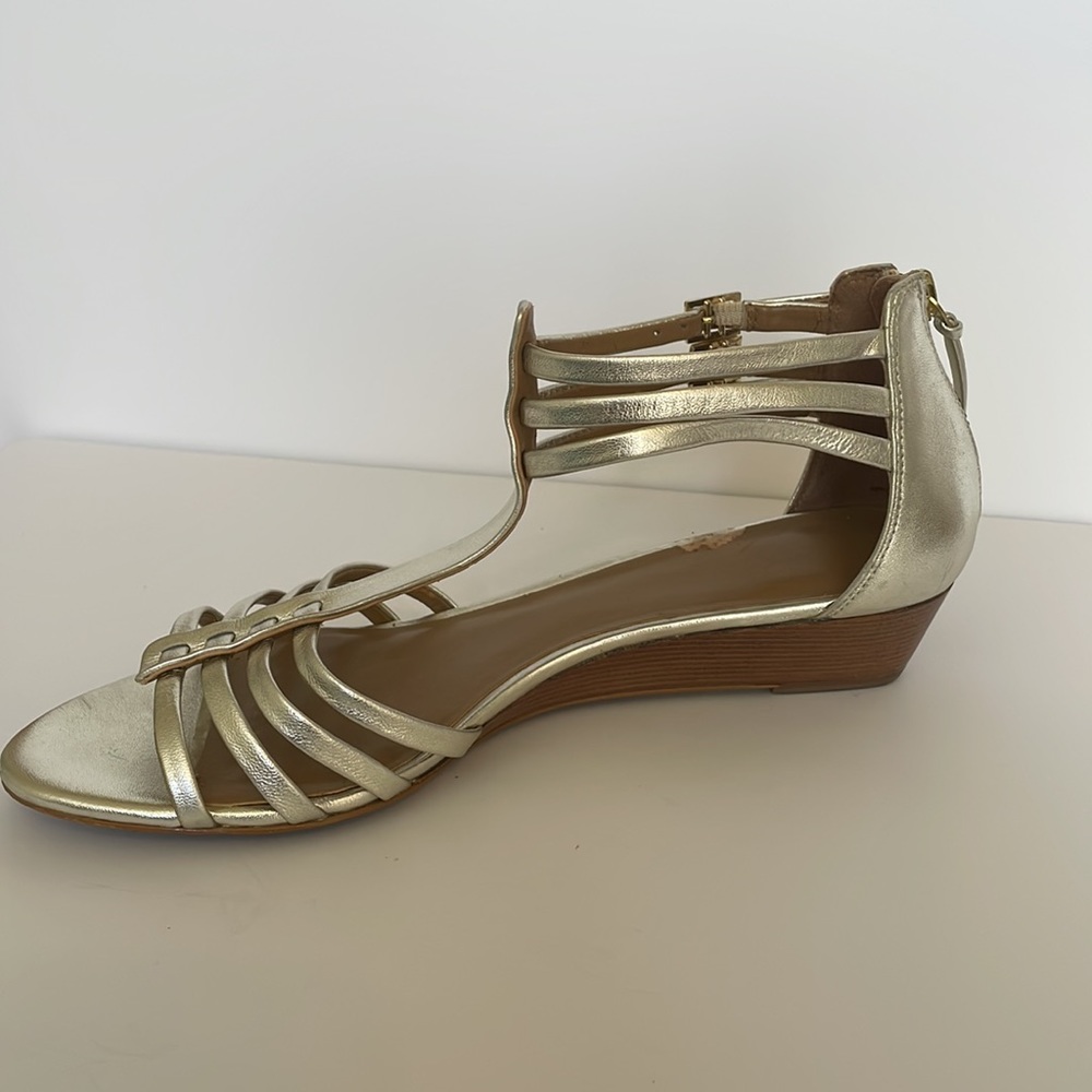 Talbots Metallic Wedges - Picture 5 of 6